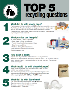 Top 5 Recycling Questions
