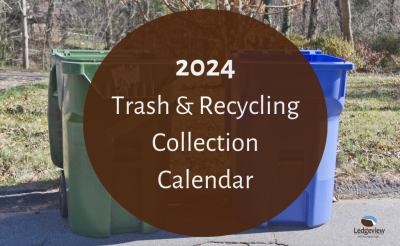 Trash Recycling Calendar