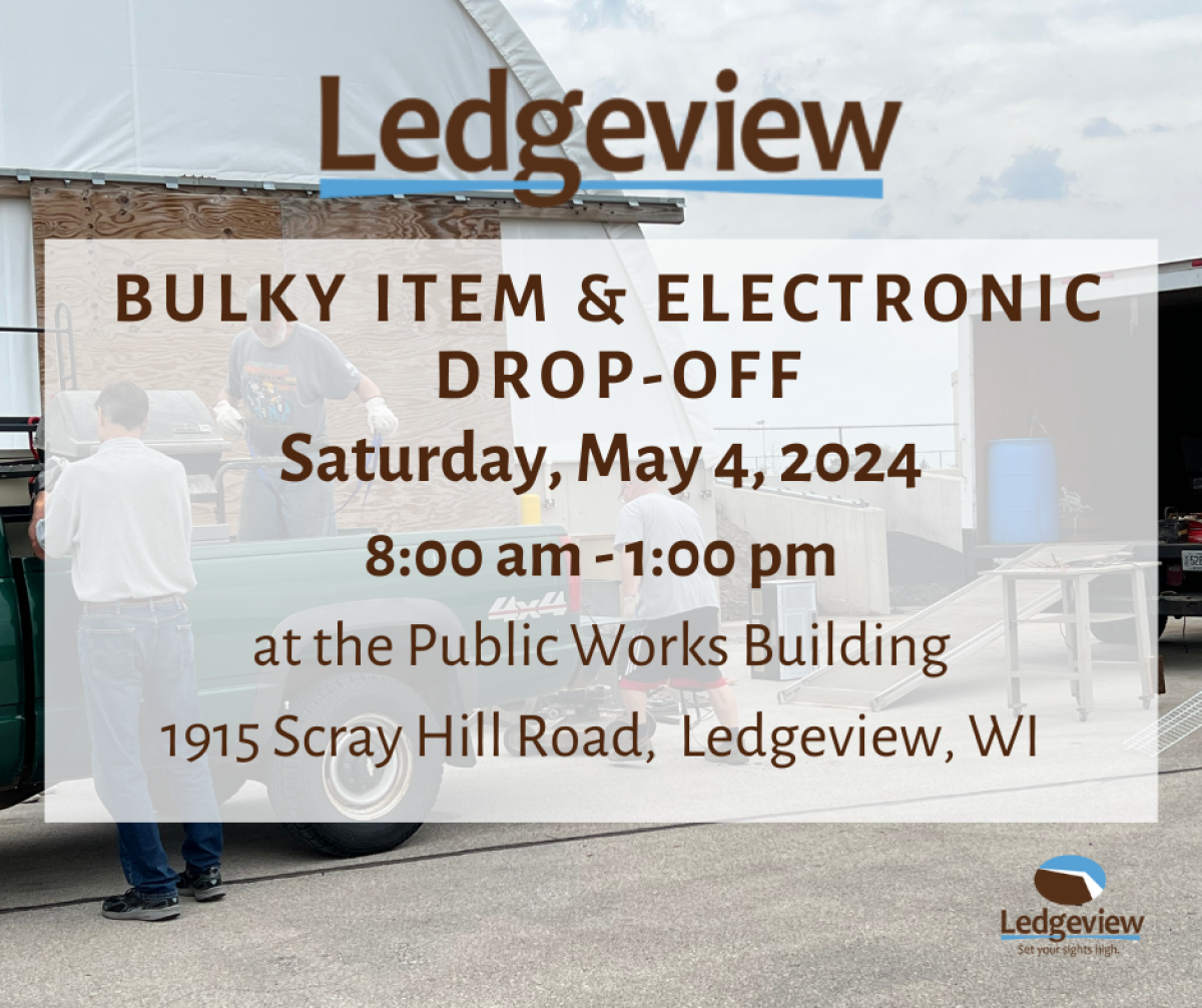 Bulky Item & Electronic Drop-Off 2024