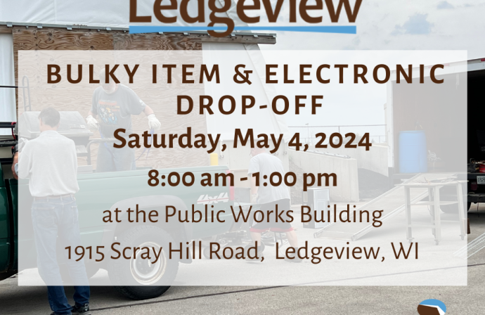 Bulky Item & Electronic Drop-Off 2024
